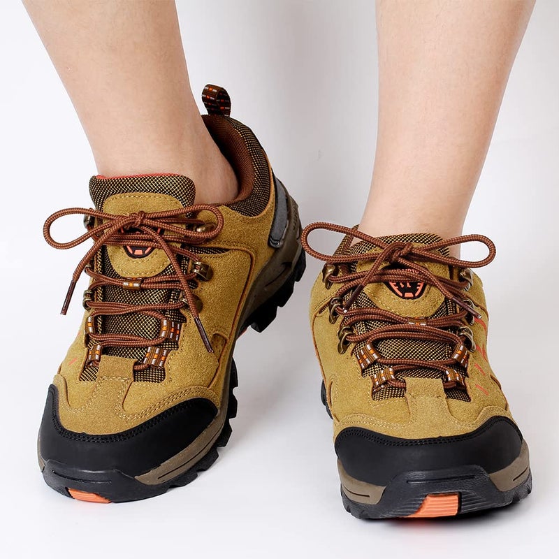 UpUGo 3 Pair Boot Shoe Laces, Round Shoelaces for Athletic Running Hiking Sneakers Shoes Boot - Image 4
